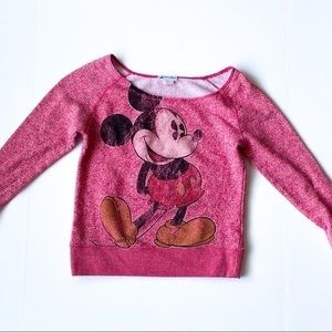 Disney Mickey Long Sleeve Sweatshirt